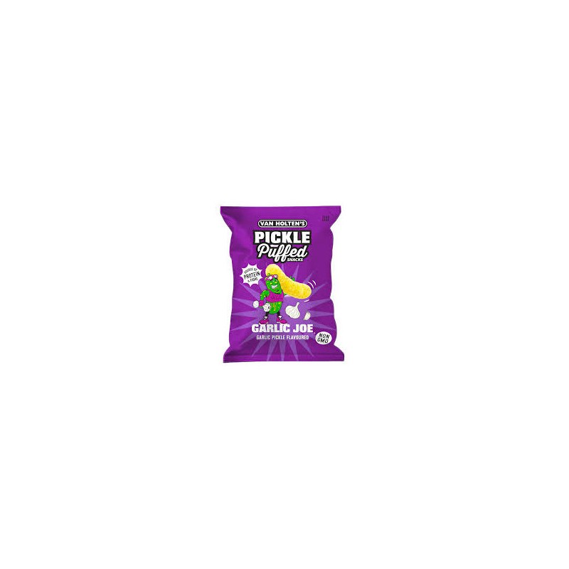 Lęšių traškučiai VAN HOLTEN'S GARLIC JOE, 90g