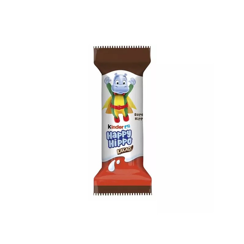 Vafliukas KINDER HAPPY HIPPO (KAKAO), 21g