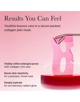 Arencia Red Collagen Jello Mask – stangrinanti ir drėkinanti veido kaukė su kolagenu