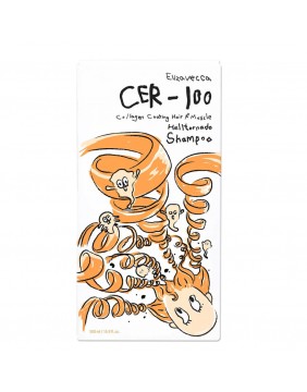 ELIZAVECCA CER-100 Collagen Coating Hair A+ Muscle Hell-Tornado Shampoo – šampūnas