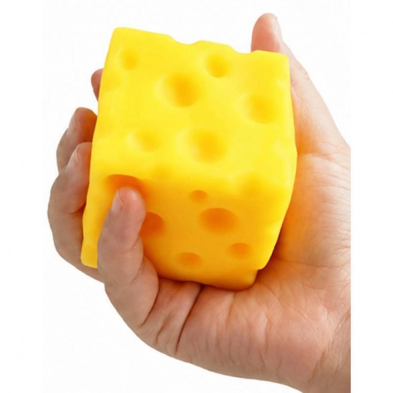 Žaislas SQUISHY CHEESE FOAM SMALL