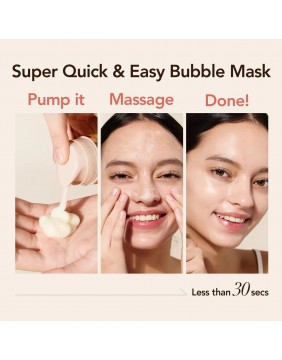 Menokin 30 sekundžių veikimo putojanti veido kaukė (30 Seconds Quick Bubble Mask Lift), 95ml.