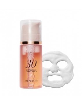 Menokin 30 sekundžių veikimo putojanti veido kaukė (30 Seconds Quick Bubble Mask Lift), 95ml.
