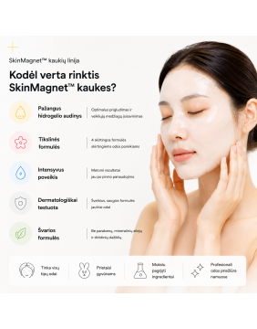 Dr.nineteen Melatathione SkinMagnet Mask - skaistinamoji hidrogelinė veido kaukė (1 vnt.)