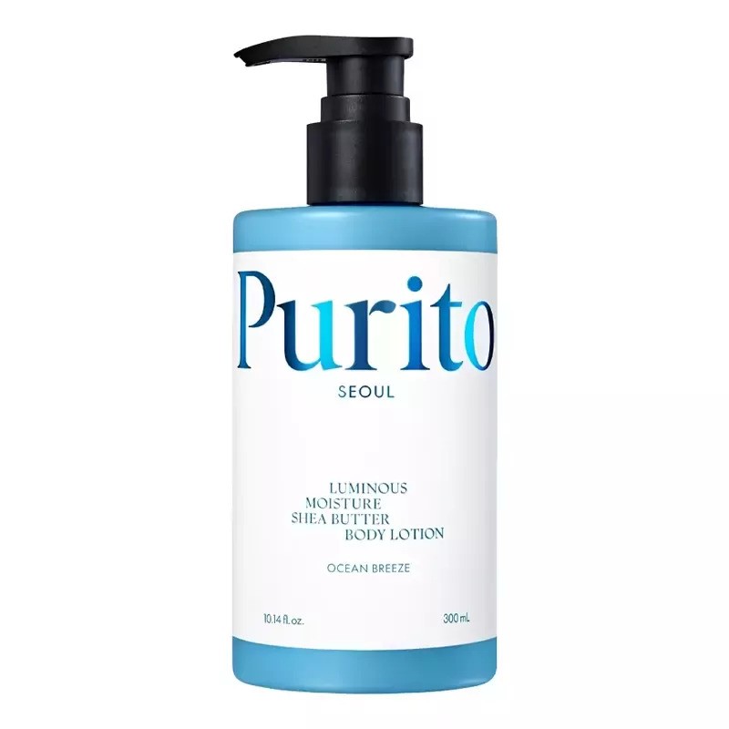 Purito Luminous Moisture Shea Butter Body Lotion Ocean Breeze drėkinamasis kūno losjonas