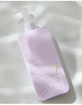 7 Ceramide kvapioji dušo želė su keramidais „Baltasis muskusas“