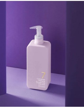 7 Ceramide kvapioji dušo želė su keramidais „Baltasis muskusas“