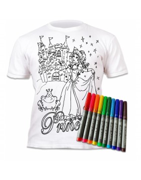 Splat Planet marškinėliai su flomasteriais, Princesės