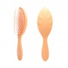 WETBRUSH GO GREEN™ TREATMENT & SHINE plaukų šepetys su sintetiniais šereliais ir natūraliais aliejais, oranžinis